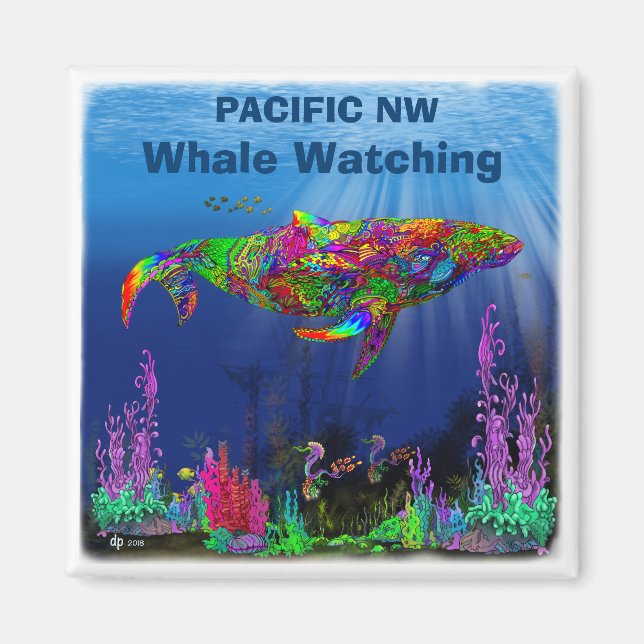 Oregon Wal Magnet (Vorne)