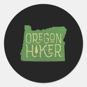 Oregon Wandern im Freien Ristorante da Valentino Runder Aufkleber
