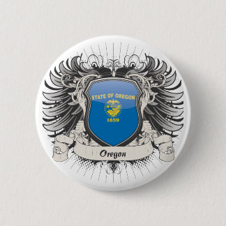 Oregon-Wappen Button