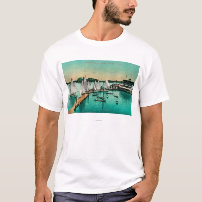 Oregon-Yachtclub T-Shirt (Vorderseite)