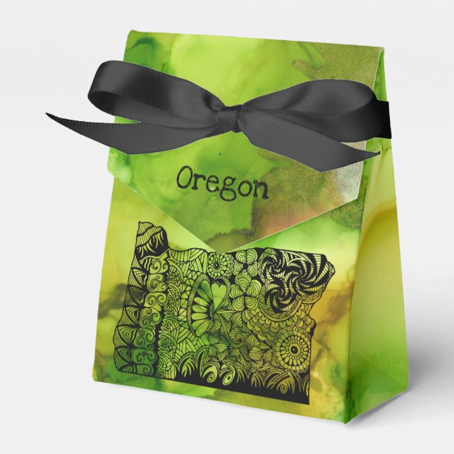 Oregon Zent Leckerei Box Geschenkschachtel (Vorderseite)