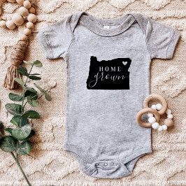 Oregon Zuhause Grown Staat T-Shirt Baby Strampler
