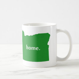 Oregon Zuhause Staat Green Tasse