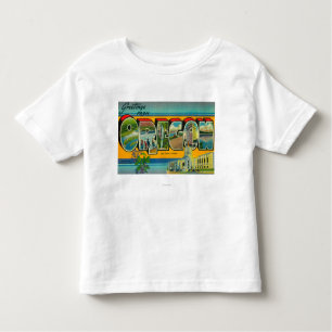 OregonLarge Buchstabe-Szenen 3 Kleinkind T-shirt