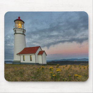 Oregons ältester Leuchtturm im Cape Blanco State Mousepad