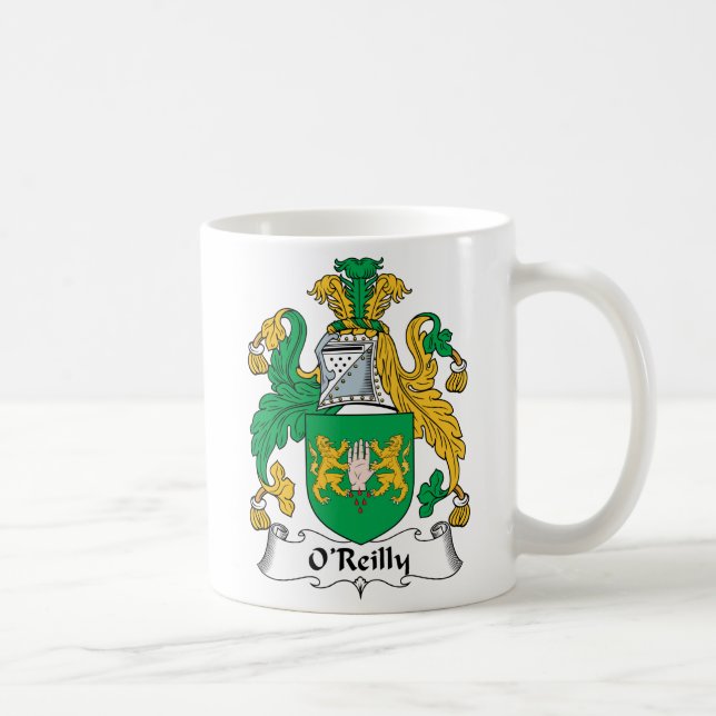 O'Reilly-Familienwappen Kaffeetasse (Rechts)