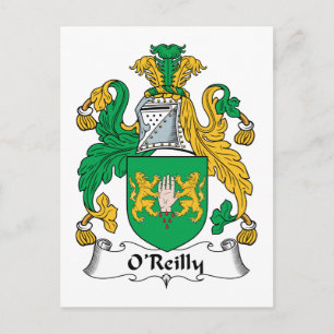 O'Reilly Familienwappen Postkarte