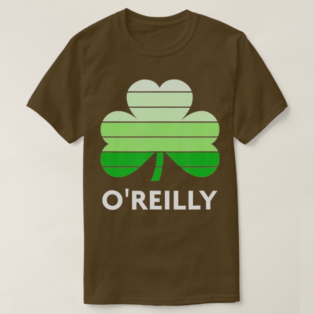 O'Reilly Irish Familienname T-Shirt (Design vorne)