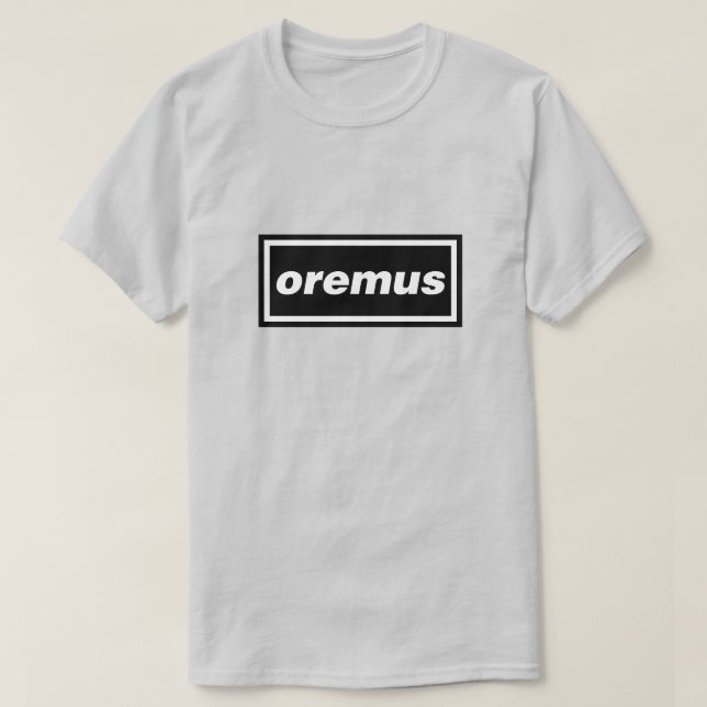Oremus T-Shirt (Design vorne)
