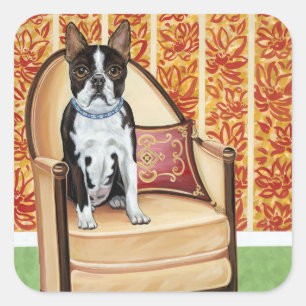 Oreo Cookie Boston Quadratischer Aufkleber