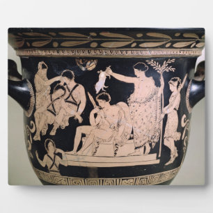 Orestes als Supplement am Schrein von Apollo in Fotoplatte