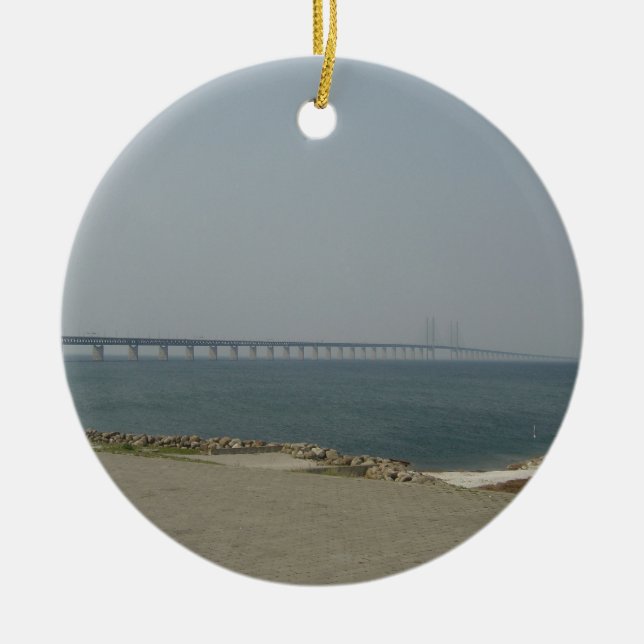 Oresund Brücke Keramikornament (Vorne)