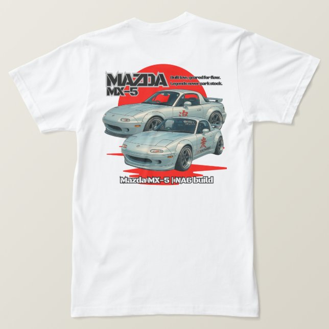OREXO: NA6 Retro-Reign T-Shirt (Design Rückseite)