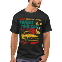 OREXO "Turbo Syndicate AE86" T - Shirt Black