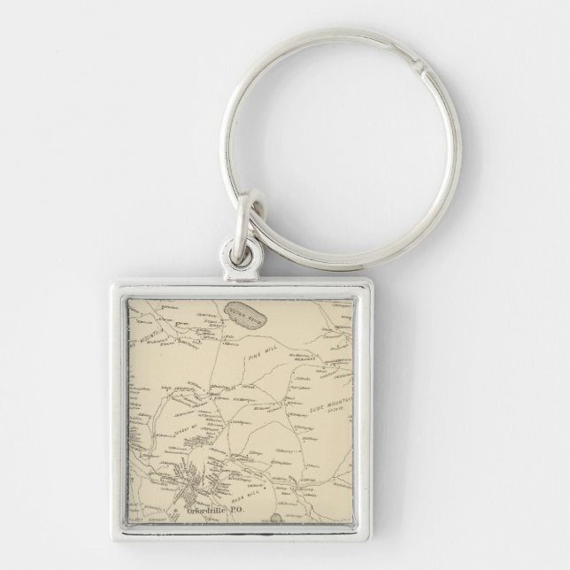 Orford, Grafton Co Schlüsselanhänger (Vorne)