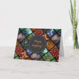 "Orgaenica" Fraktal Polyptych kundenspezifische Karte