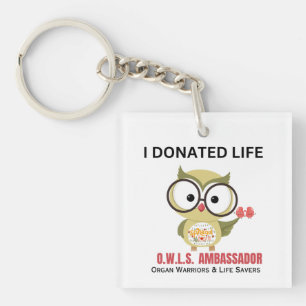 ORGAN DONOR SCHLÜSSELANHÄNGER - ICH HABE LEBEN GEO