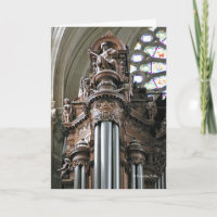 Organ-Grußkarte St. Eustache