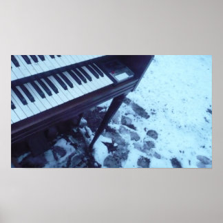 Organ im Schnee Poster