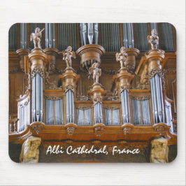 Organ in Albi-Kathedrale, Frankreich Mousepad