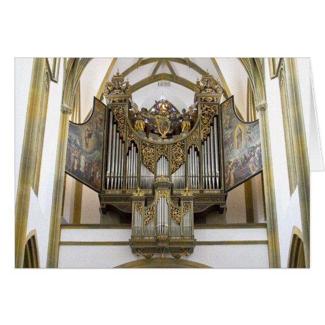 Organ in St Ulrica und St Afra, Augsburg (Vorderseite (Horizontal))