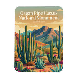 Organ Pipe Cactus National Monument Arizona Magnet