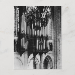 Organ Postkarte