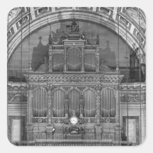 Organ Quadratischer Aufkleber
