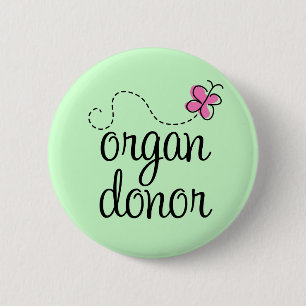 Organ-Spender-Knopf Button
