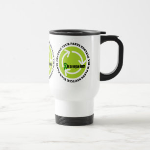 Organ-Spender-Reise-Tasse Reisebecher