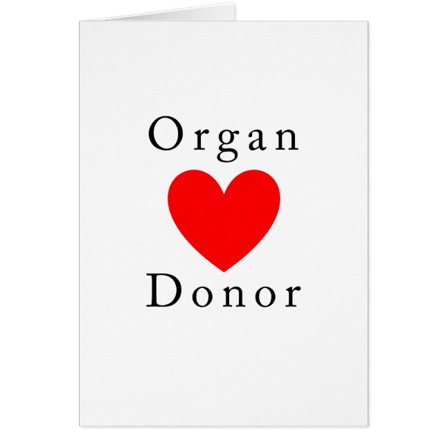Organ-Spendert-shirt (Vorne)