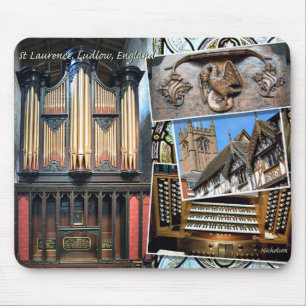 Organ St. Laurence, Ludlow, England Mousepad
