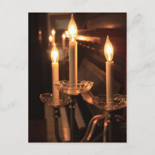 Organ und Licht Postkarte