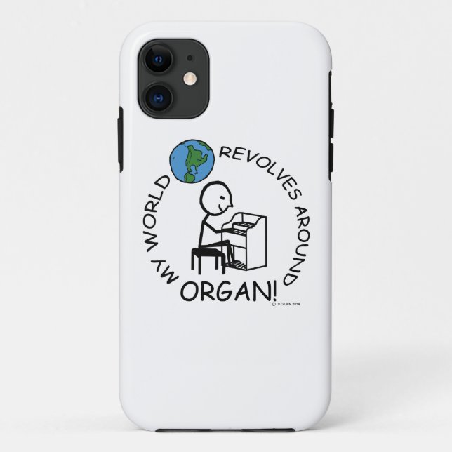 Organ - Weltumdrehungen Case-Mate iPhone Hülle (Rückseite)