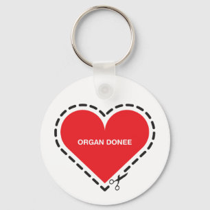 Organdonee-Schlüsselanhänger Schlüsselanhänger