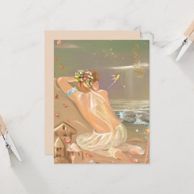 Organdy Wings Fairy (Vorderseite/Rückseite Beispiel)