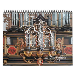 Organe an ihrer Stelle - horizontaler Kalender