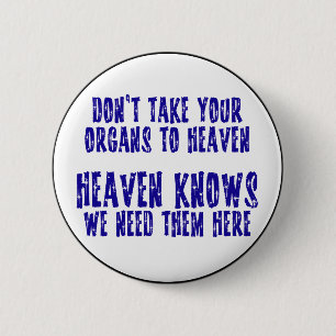 Organe zum Himmel Button