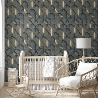 Organic 3D Wave Sculpture Wall Panels Tapete