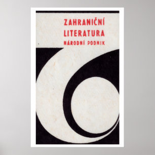 Organisation für ausländische Literatur - Streichh Poster