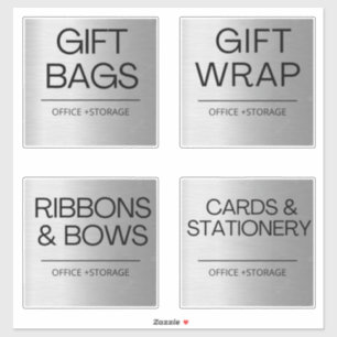 Organisation von Silver Labels für die Lagerung