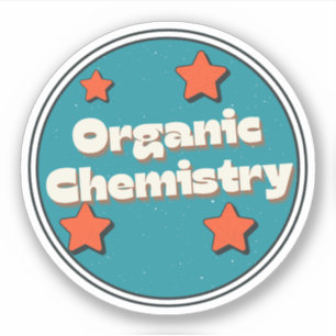 Organische Chemie Aufkleber