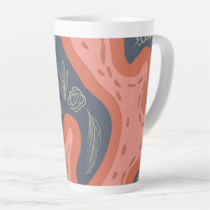 Organische Korallenriff-Botanische Florale Strandk Milchtasse