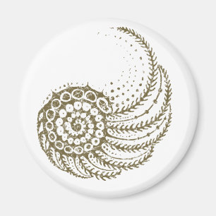 Organische Spiralbräune Magnet