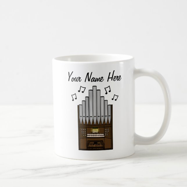 Organische Tasse Organist Musikergeschenk (Rechts)