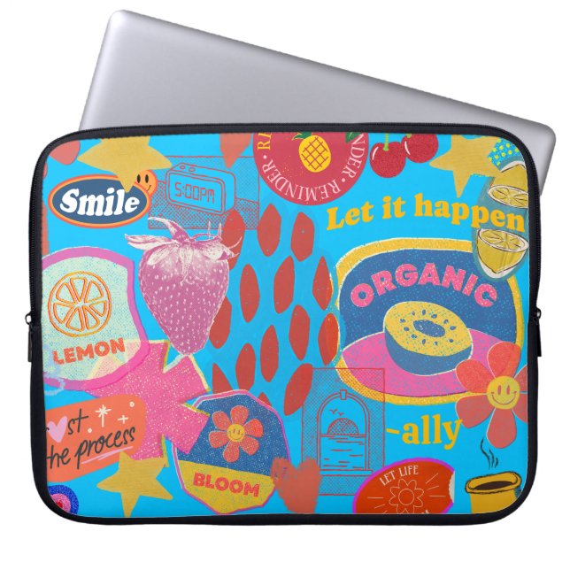 Organischer Laptop-Schutz Laptopschutzhülle (Vorderseite)