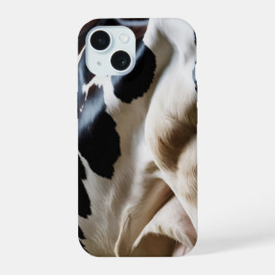 Organisches Kuhleder iPhone 15 Hülle