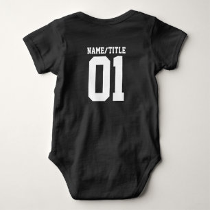 Organisches minimalistisches natürliches Hochzeits Baby Strampler