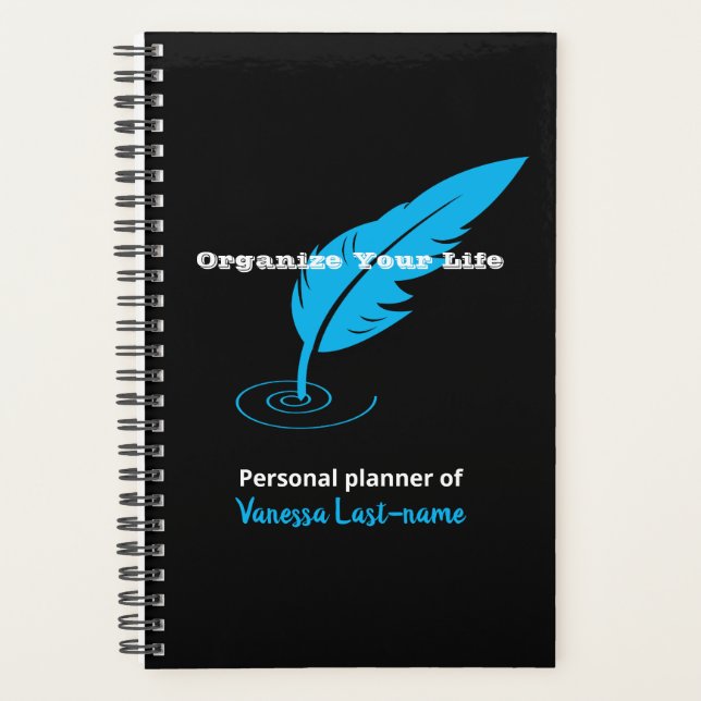 Organisieren Sie Ihre Lebensqualität Planer (Vorderseite)