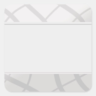 Organisieren Sie saubere Etiketten dekoratives Sil Quadratischer Aufkleber